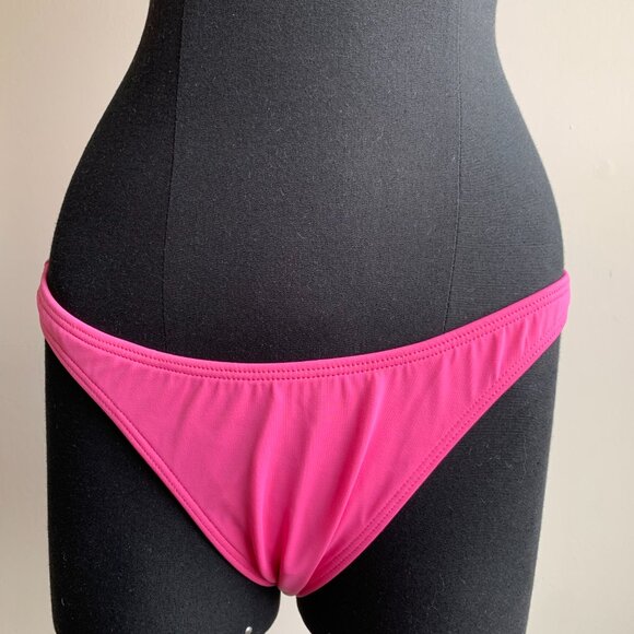 Billabong surf BLUE CRUSH era Vintage bikini pink reversible halter top set RARE - Picture 4 of 7